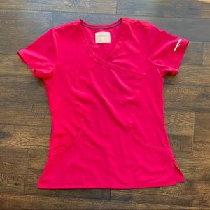 Skechers by Barco Red Scrub Set - Size Medium